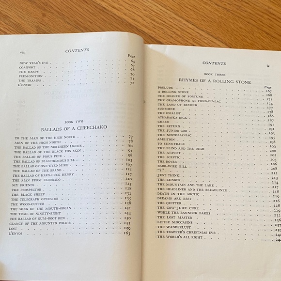 Collected poems of Robert Service poetry Canadian - Picture 9 of 14